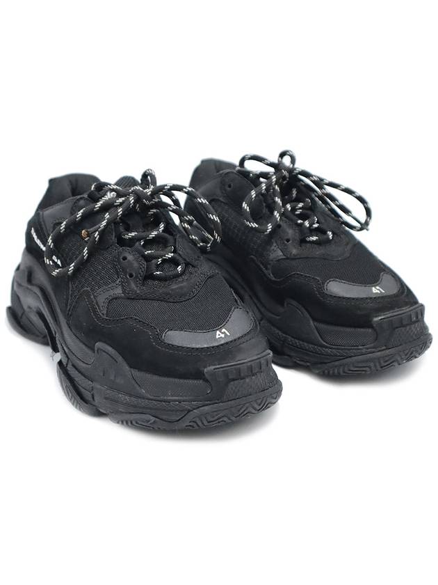 Balenciaga 512178 Black Double Foam Triple S Trainer Men Sneakers 41 - BALENCIAGA - BALAAN 5