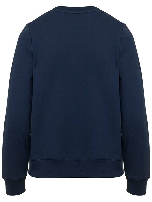 Women's TINa Logo Sweat Sweatshirt Navy - A.P.C. - BALAAN 3