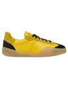 Lace-Up Low-Top Sneakers Yellow - ACNE STUDIOS - BALAAN 1