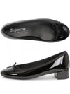 Women's Camille Patent Calfskin Pumps Black - REPETTO - BALAAN 2