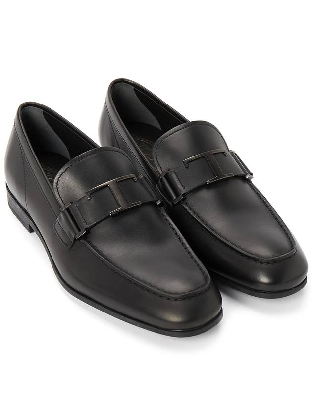 Timeless Leather Loafers Black - TOD'S - BALAAN.