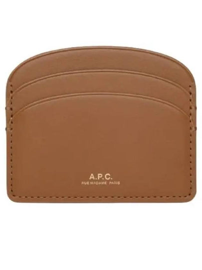 Demi Lune Card Wallet Beige - A.P.C. - BALAAN 2