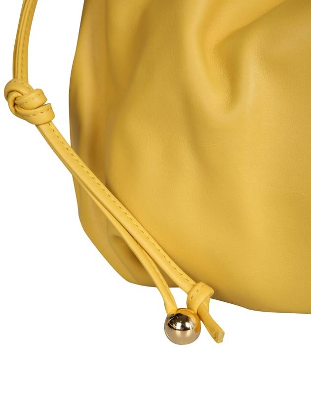 Bulb Medium Leather Shoulder Bag Yellow - BOTTEGA VENETA - BALAAN 6