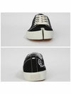 Tabi Canvas Low Top Sneakers Black - MAISON MARGIELA - BALAAN 4