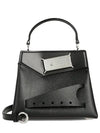 Snatched Handbag Small Tote Bag Black - MAISON MARGIELA - BALAAN 2