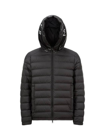 Chevrerie Hooded Short Down Padding Black - MONCLER - BALAAN 1