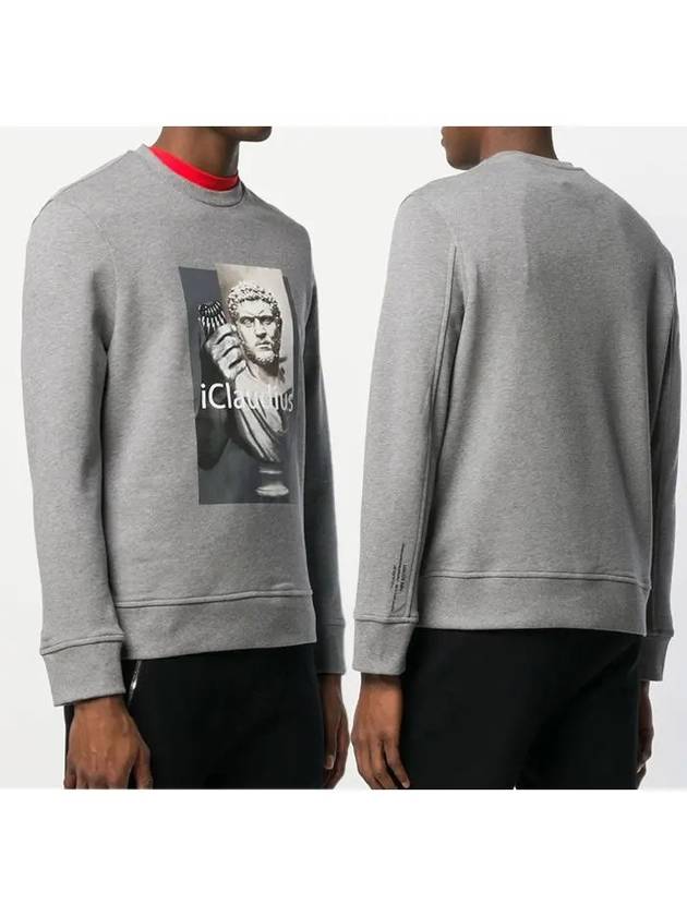 I-Claudius Sweatshirt Grey - NEIL BARRETT - BALAAN 2