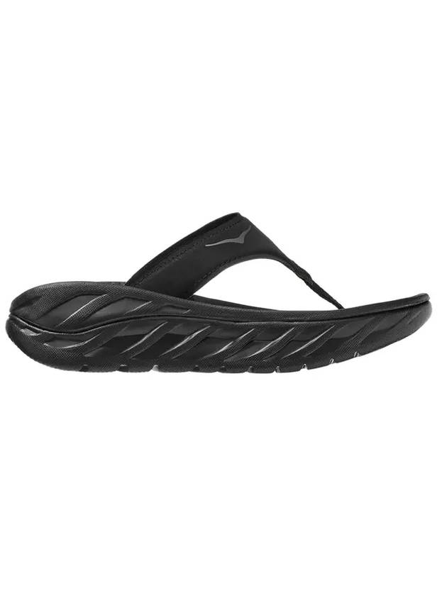 Ora Recovery Flipflop Black - HOKA ONE ONE - BALAAN 1