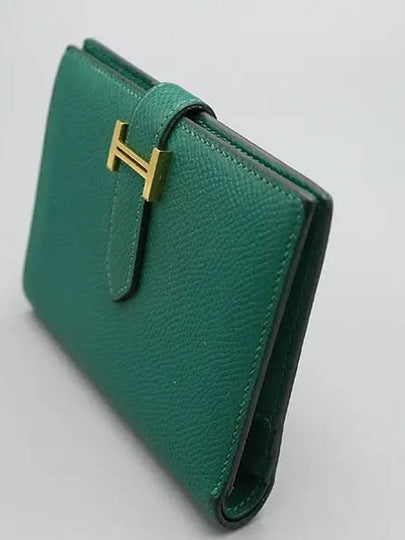 H logo half wallet - HERMES - BALAAN 2