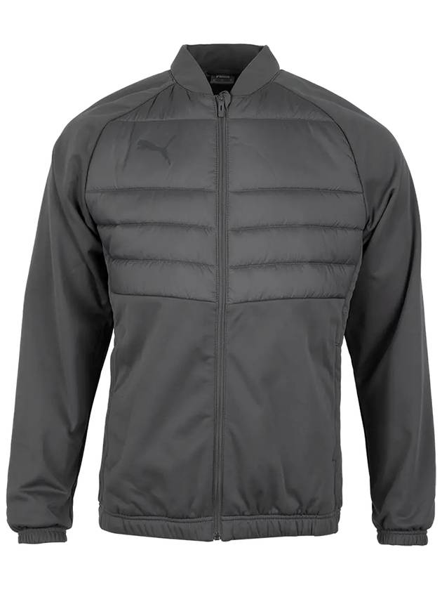 Men's Team Liga Hybrid Zip-Up Jacket Grey - PUMA - BALAAN 3