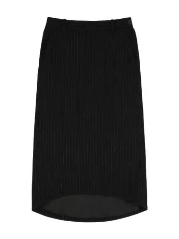 Hourglass Skirt Black White Women s - BALENCIAGA - BALAAN 1