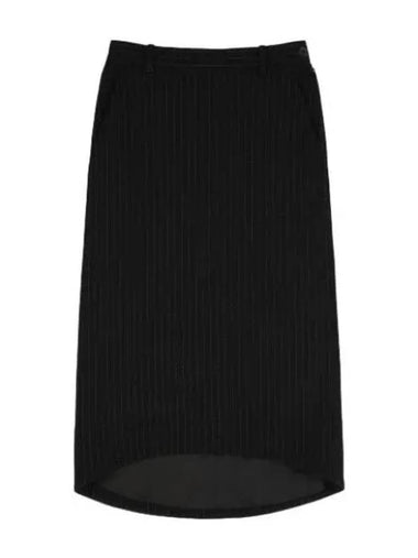 Hourglass Skirt Black White - BALENCIAGA - BALAAN 1