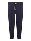 Men's Zipper Pocket Track Pants Navy - BRUNELLO CUCINELLI - BALAAN 2