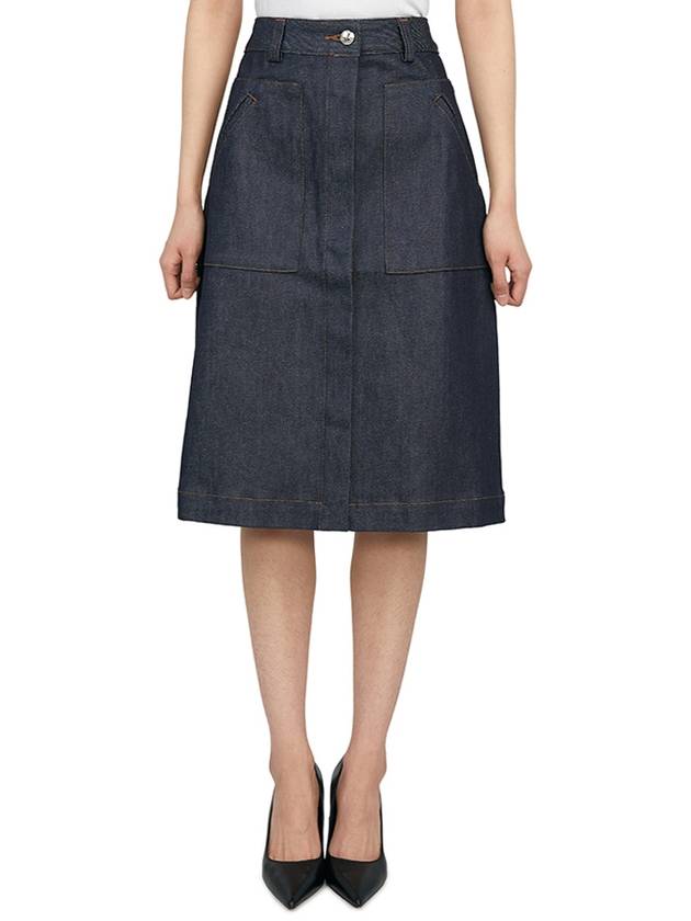 Anita A-Line Skirt Navy - A.P.C. - BALAAN 4