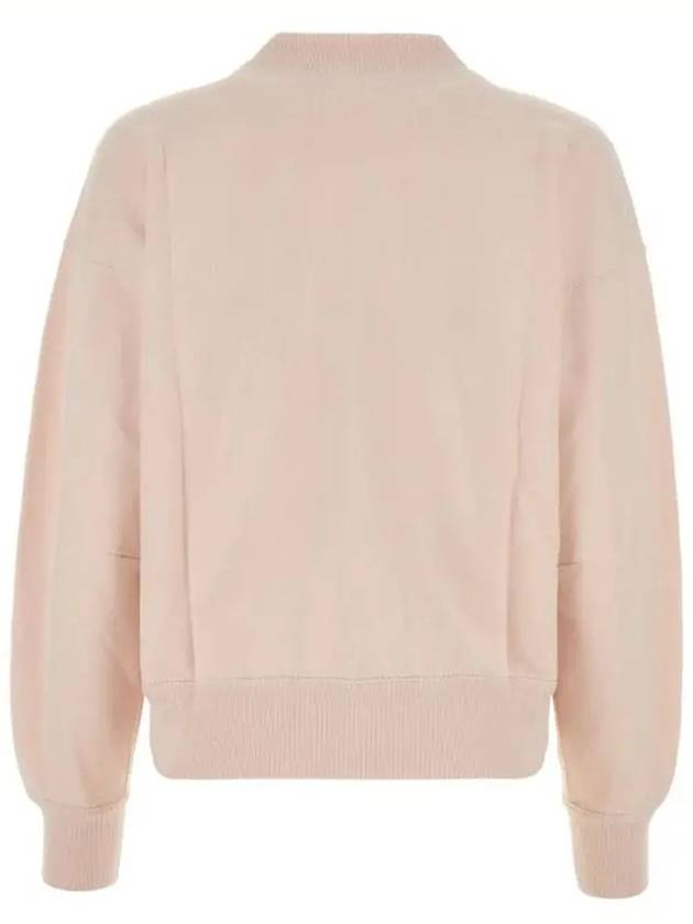 MOBY Velvet Logo Sweatshirt Pale Rose SW0003FA A1M07E PREU - ISABEL MARANT - BALAAN 3