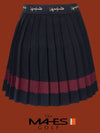 Skirt Shorts Orange Label Royal Burgundy Banded Pleated Skirt GKW9144 - MAHES - BALAAN 2