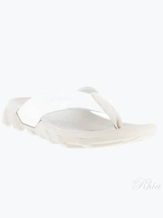 Mx Flipsider Logo Flip Flops White - ECCO - BALAAN 2