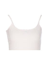 Logo Knit Sleeveless Pale Pink - COURREGES - BALAAN 5