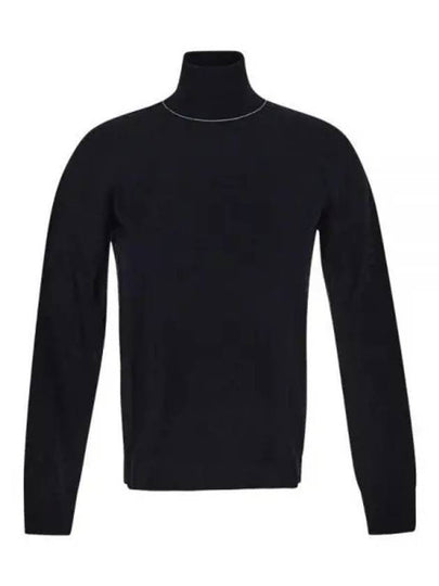 Women's Work In Progress Turtleneck Navy - MAISON MARGIELA - BALAAN 2