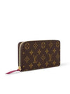 Monogram Clemence Long Wallet Brown Fuchsia - LOUIS VUITTON - BALAAN 2