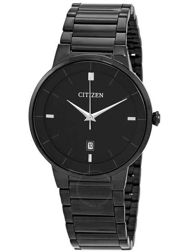 Quartz Gentz Dial Watch Black - CITIZEN - BALAAN 2