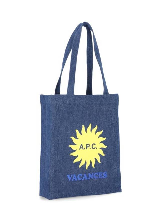 Lou Tote Bag Vacances Indigo - A.P.C. - BALAAN 3