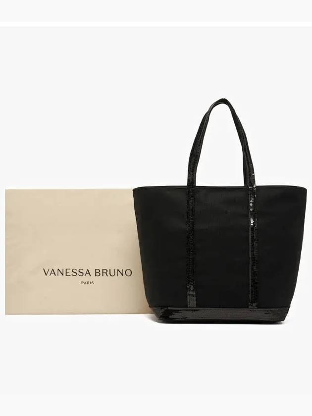 Cabas Women’s Tote Bag 0PVE01 V40409 999 - VANESSA BRUNO - BALAAN 4