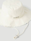 Le Bob Artichaut Bucket Hat Off White - JACQUEMUS - BALAAN 9