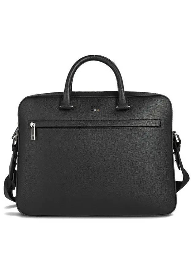 Men's Logo Signature Stripe Brief Case Black - HUGO BOSS - BALAAN 2