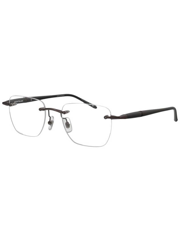 Sunglasses MB0346O 003 RUTHENIUM GRAY TRANSP - MONTBLANC - BALAAN 3