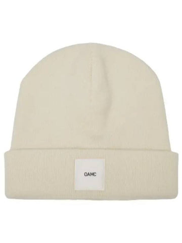 Whistler Logo Patch Beanie Natural White - OAMC - BALAAN 1