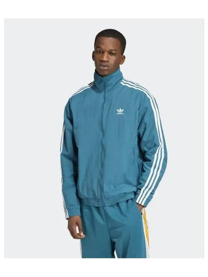 Woven Firebird Track Jacket Blue Green - ADIDAS - BALAAN 2