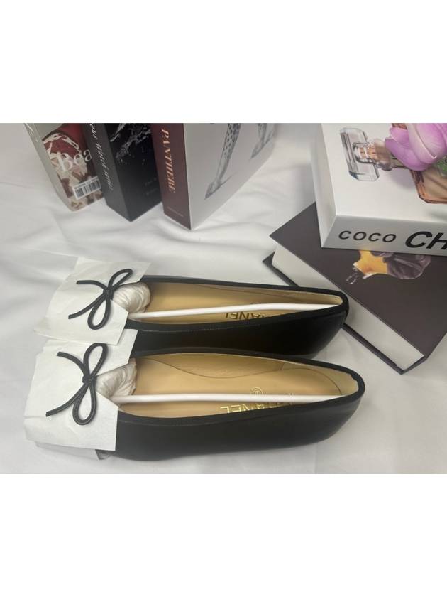 Lambskin Ballerina Flats Black - CHANEL - BALAAN 7