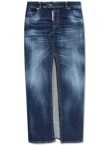 Dsquared2 Denim Skirt, Women's, Blue - DSQUARED2 - BALAAN 1