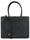 Ella Eco Small Tote Bag Black - TORY BURCH - BALAAN 3