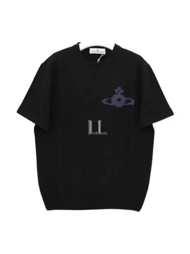 Alex Big Logo Knit Top Black - VIVIENNE WESTWOOD - BALAAN 2