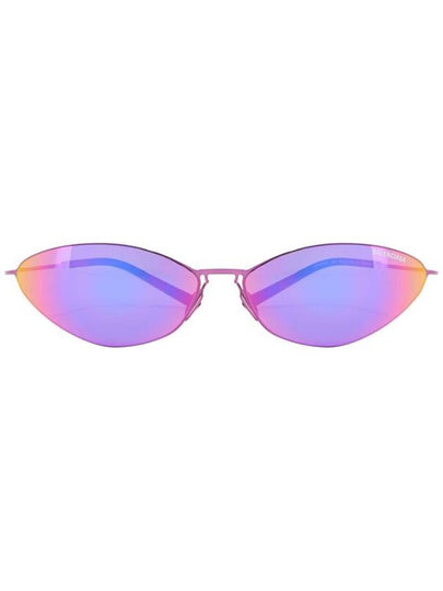 Eyewear Malibu Round Sunglasses Mirror Pink - BALENCIAGA - BALAAN 2