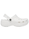 Classic Platform Clog Sandals White - CROCS - BALAAN 6