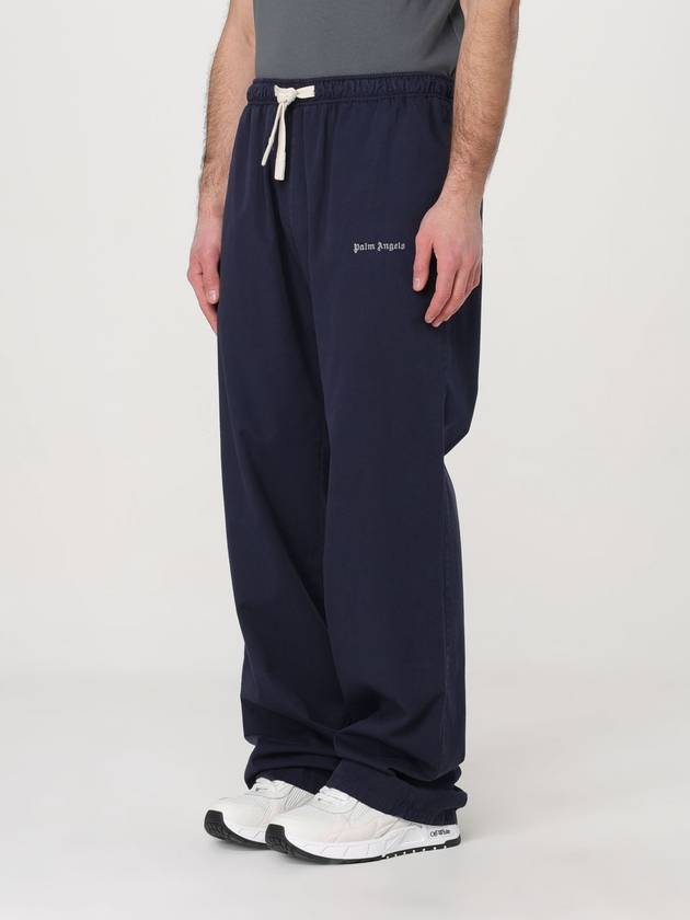 Straight Pants PMCA141S24FAB001 4603 BLUE - PALM ANGELS - BALAAN 5