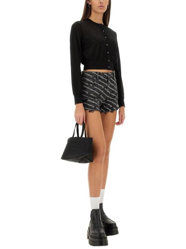 T By Alexander Wang Cropped Cardigan - ALEXANDER WANG - BALAAN 2