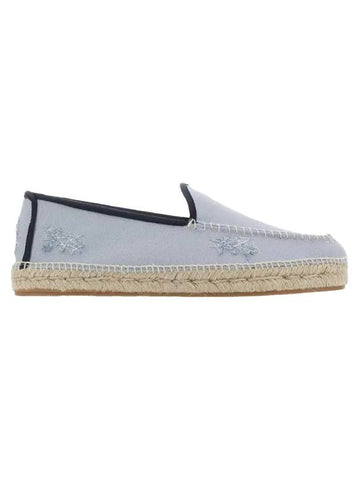 Embroidered Espadrilles Blue - MAISON MARGIELA - BALAAN 1