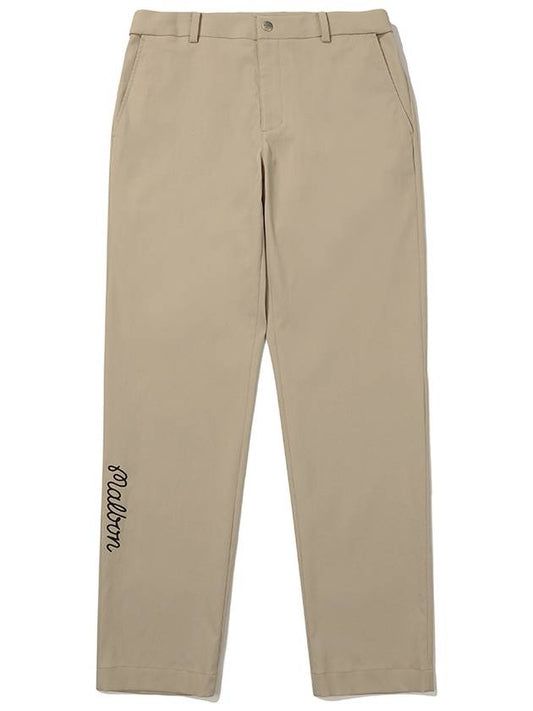 Malbon tapered chino pants BEIGE MAN - MALBON GOLF - BALAAN 1