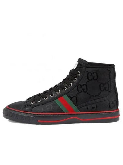 Off The Grid High Top Sneakers Black - GUCCI - BALAAN 2