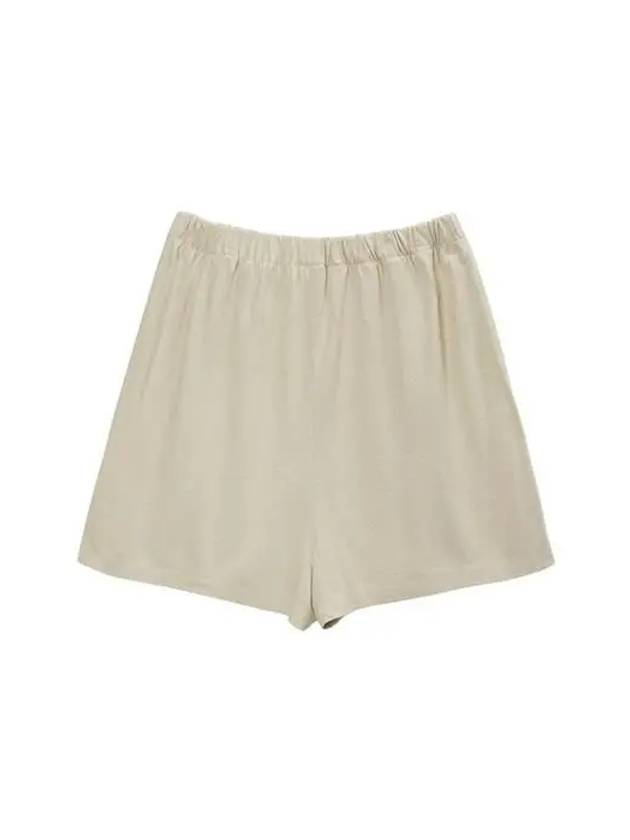 Women's DOMOND Shorts Light Yellow SHDO WS 000 OY - BASERANGE - BALAAN 2