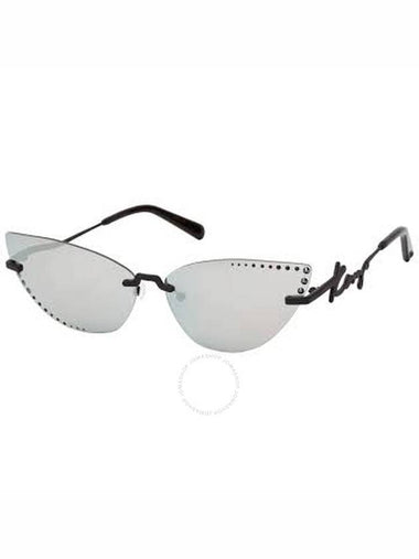 Kenzo Silver Cat Eye Ladies Sunglasses KZ40004U 02C 67 - KENZO - BALAAN 1