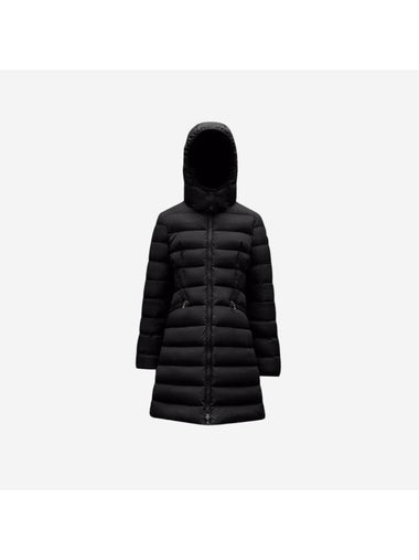 Kids Sharpal Long Down Jacket Black I2 954 1C50210 54155 999 - MONCLER - BALAAN 1