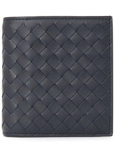 Intrecciato Half Wallet Navy - BOTTEGA VENETA - BALAAN 2