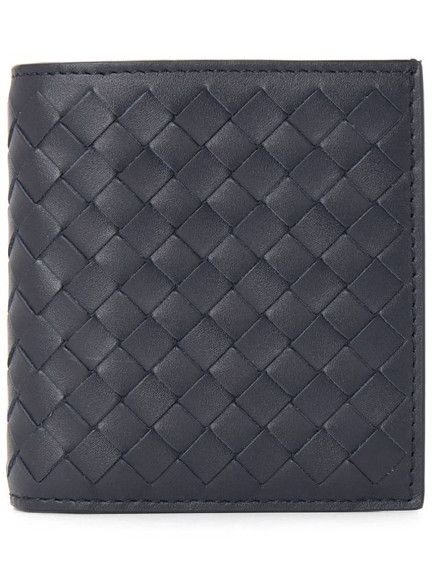 Intrecciato Half Wallet Navy - BOTTEGA VENETA - BALAAN 2