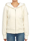 Classic Bunny 2 Zip Up Hoodie White Lining White - MOOSE KNUCKLES - BALAAN 3