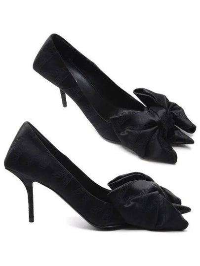 Ribbon Pumps Heel Black - BALENCIAGA - BALAAN 2